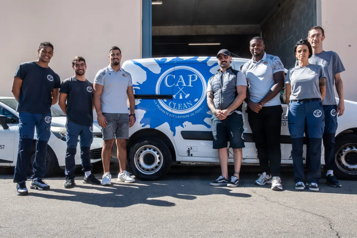 Entreprise équipe véhicule — photographe Perpignan