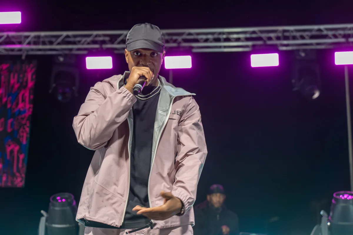 Festival rappeur scène — photographe Perpignan