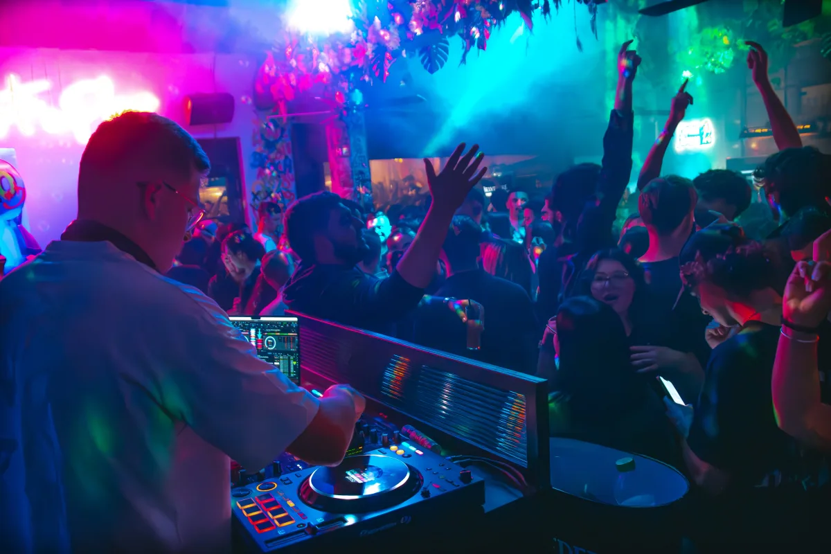 Soirée dj lumières — photographe Perpignan