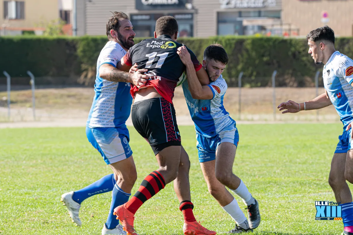 Sport rugby plaquage — photographe Perpignan